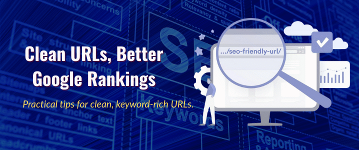 Short keyword-rich URL for higher Google rankings