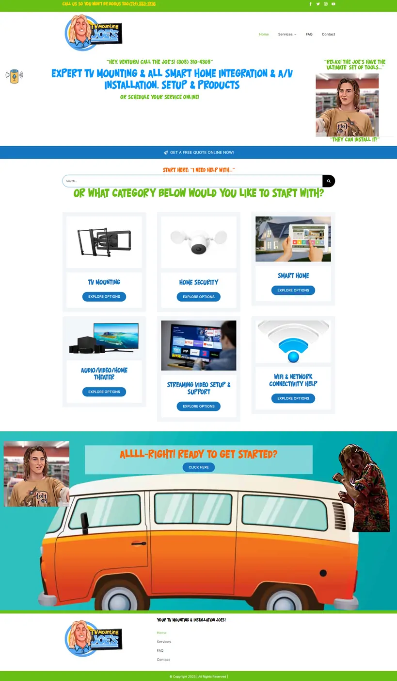 Tech Setup service