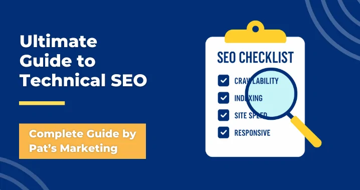 Technical SEO guide by Pat's Marketing